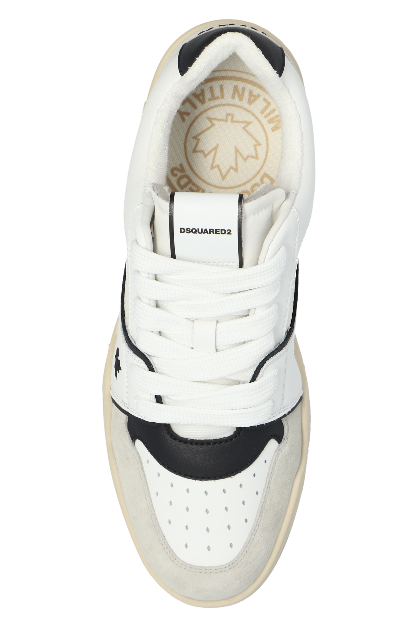 スニーカー D SQUARED2 SS24 'Spiker' sneakers (SNW031501607269 M072) SchaferandweinerShops AG - dsquared2 black ankle boots